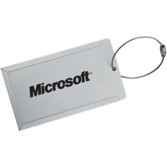Aluminum Luggage Card Tag