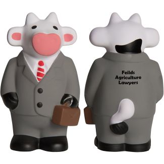 Business Cow Stress Ball