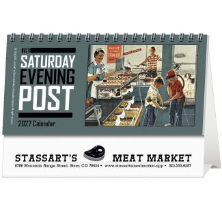 Saturday Evening Post Desk Calendar