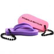 Flip Flop Foam Floating Key Tag