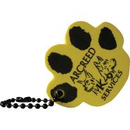 Paw Shape Foam Floating Key Tag