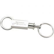 Silver Twist-Lock Key Separator