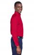 Harrington Men's Easy Blend Long-Sleeve Twill Shirt with Stain R Thumbnail 2