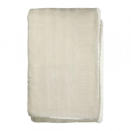 Field & Co. Cable Knit Sherpa Blanket 2