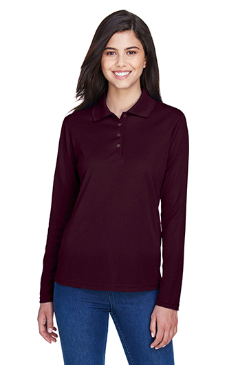 Pinncale Core 365 Women's Performance Long Sleeve Pique Polo