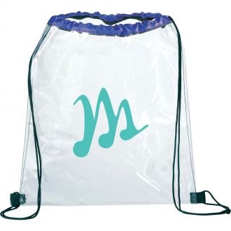 Rally Clear Drawstring Sporspack