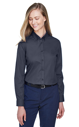 Core 365 Ladies' Operate Long-Sleeve Twill Shirt