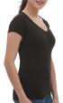 M&O - Women's Deluxe Blend V-Neck T-Shirt Thumbnail 2