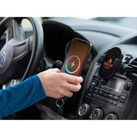 Aero Qi 15W Wireless Charging Phone Mount 1