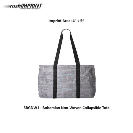 Bohemian Non-Woven Collapsible Tote 2