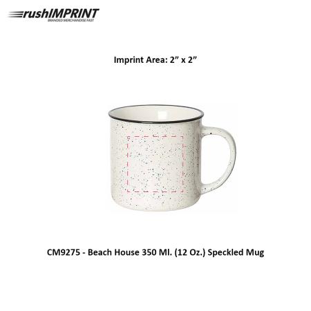 Beach House 350 Ml. (12 Oz.) Speckled Mug 1