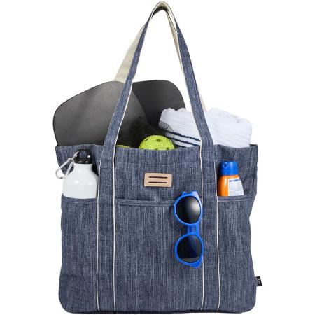 THE GOODS Navy Heather Carry All Tote 1