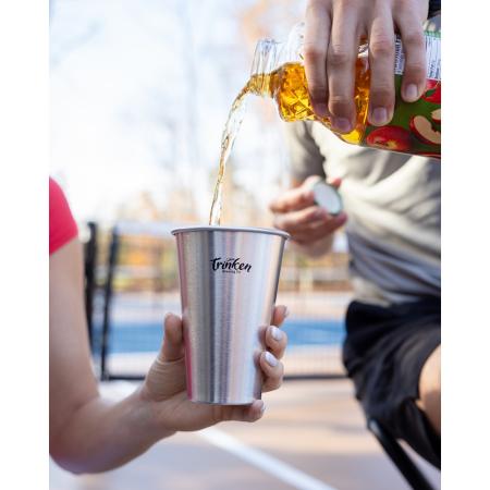 Pre-Game Aluminum Stadium Cup - 18 Oz. 1
