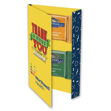 2 Ghirardelli Chocolate Squares Calling Card 2