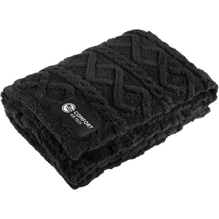 RPET Sherpa Fleece Textured Blanket 1