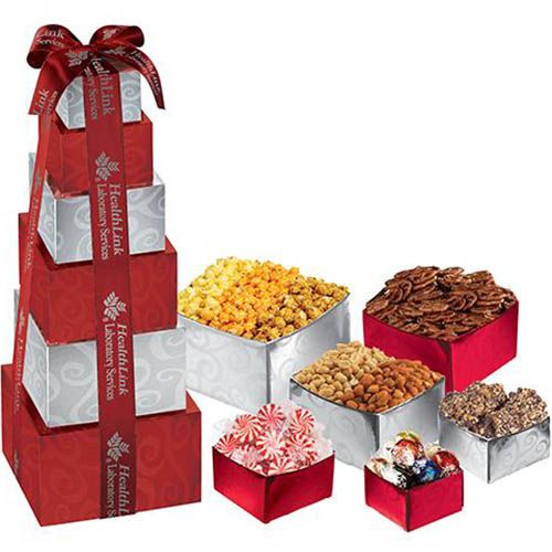 Promotional Contemporary Celebration Snack Tower in Canada Custom