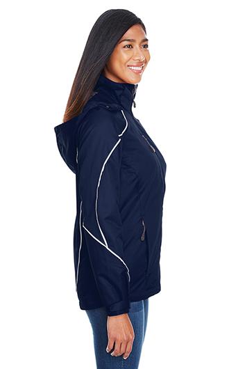 North End Women's Angle 3-in-1 Jacket Bonded Fleece Liner 2