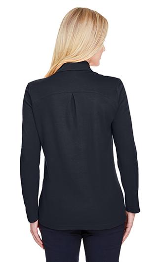 Devon & Jones Women's CrownLux Performance Plaited Polo 2