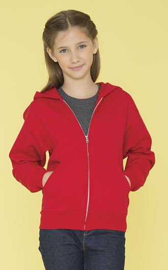 ATC Everyday Fleece Full Zip Hooded Youth Sweatshirt 1