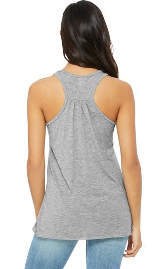 BELLA + CANVAS Women's Flowy Racerback Tank 2