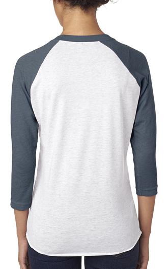Next Level Unisex Triblend Three-Quarter Raglan T-Shirt 2
