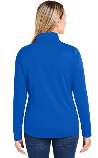 CORE365 Women's Market Snag Protect Mesh Quarter-Zip 3
