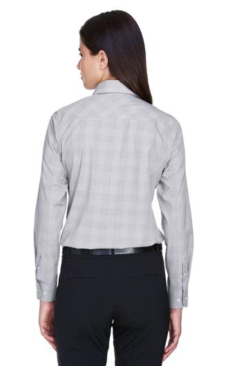 Devon & Jones Women's Crown Woven Collection Glen Plaid 1