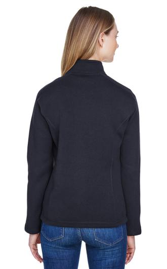Devon & Jones Women's Bristol Full-Zip Sweater Jacket 1