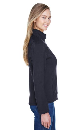 Devon & Jones Women's Bristol Full-Zip Sweater Jacket 2