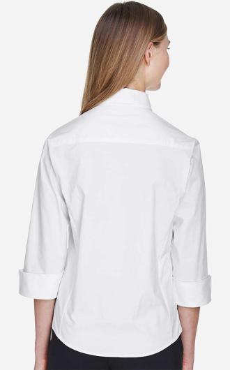 Devon & Jones Women's Perfect Fit 3/4-Sleeve Stretch Po 2