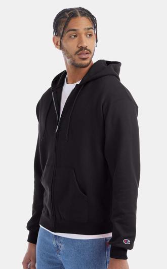 Champion Men's Powerblend Full-Zip Hooded Sweatshirt 1