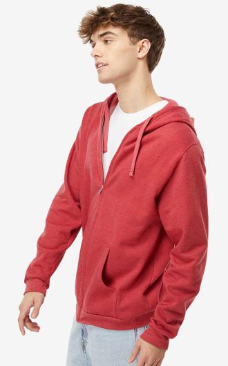 Unisex Zipper Fleece Hoodie 1