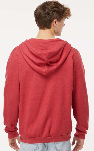 Unisex Zipper Fleece Hoodie 2