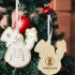 Snowman Layered Wood Ornament Thumbnail 1