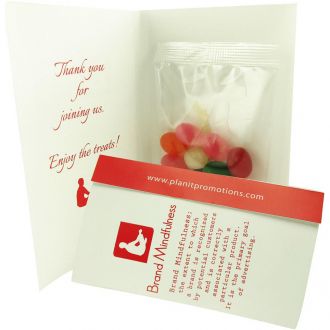 1 oz. Assorted Jelly Beans Calling Card