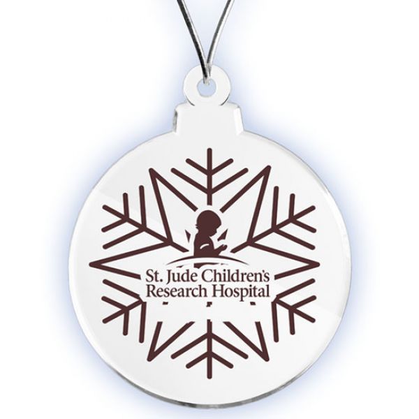 Round Acrylic Ornament