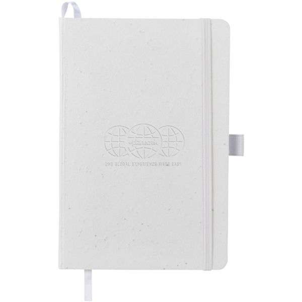 Recycled 5.5 x 8.5 Seed Paper Bound Journal