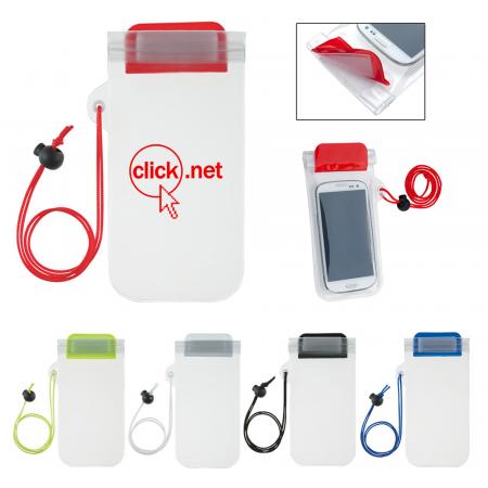 Waterproof Phone Pouch With Cord 2
