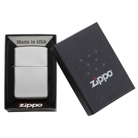 High Polish Chrome Zippo Windproof Lighter 1
