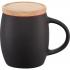 Hearth Ceramic Mug with Wood Lid/Coaster 15oz Thumbnail 2
