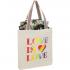 Rainbow Recycled 6oz Cotton Convention Tote - Full Color Thumbnail 1