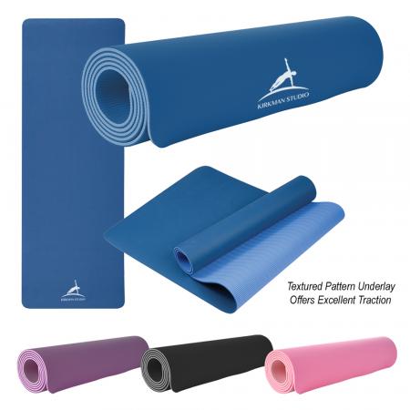 Two-Tone Double Layer Yoga Mat 1