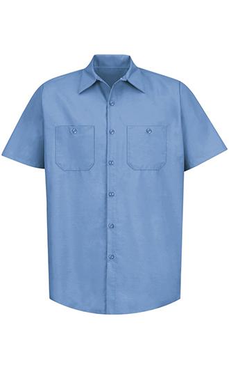 Red Kap Industrial Short Sleeve Work Shirt 1