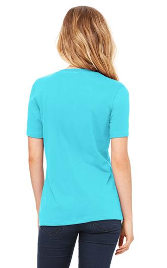 Bella  Canvas Ladies' Relaxed Jersey V-Neck T-Shirt 2
