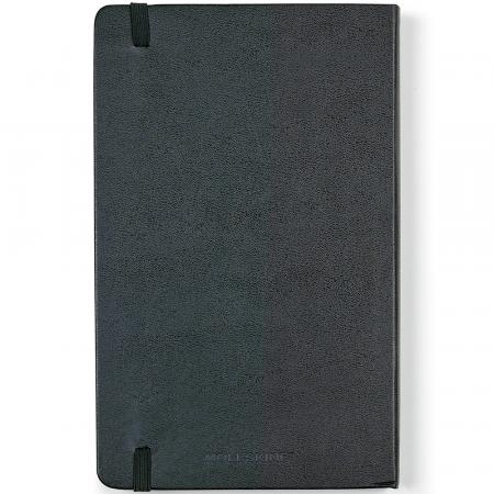 Moleskine Hard Cover Ruled Large Expanded Notebook - Deboss 1