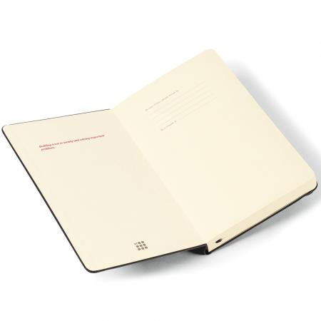 Moleskine Hard Cover Ruled Large Expanded Notebook - Deboss 2