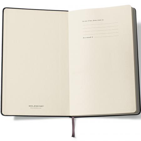 Moleskine Hard Cover Plain Large Notebook - Screen Print 2