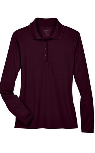 Pinncale Core 365 Women's Performance Long Sleeve Pique Polo 3