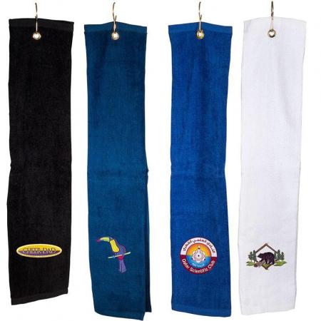 Tri-Fold Golf Towels 1