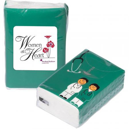 Mini Tissue Packet - Doctor and Nurse 1
